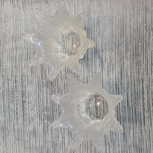 Partylite tulip shaped votive holders